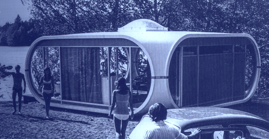Das futuristische Ferienhaus "Venturo" von Matti Suuronen (1971): Es ist transportabel