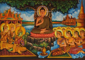 buddha-disciples-painting