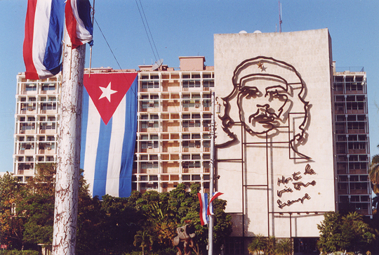 Che, der Revolutionär, ist überall zu sehen