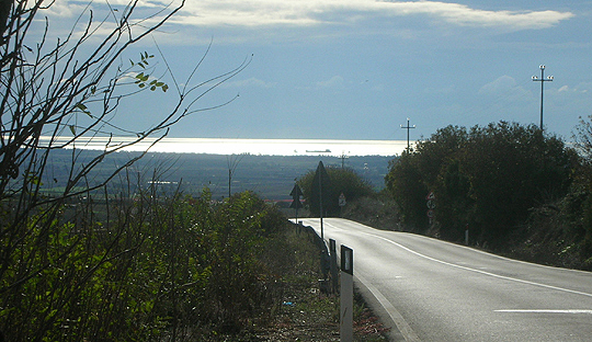 Oberhalb von Santa Marinella